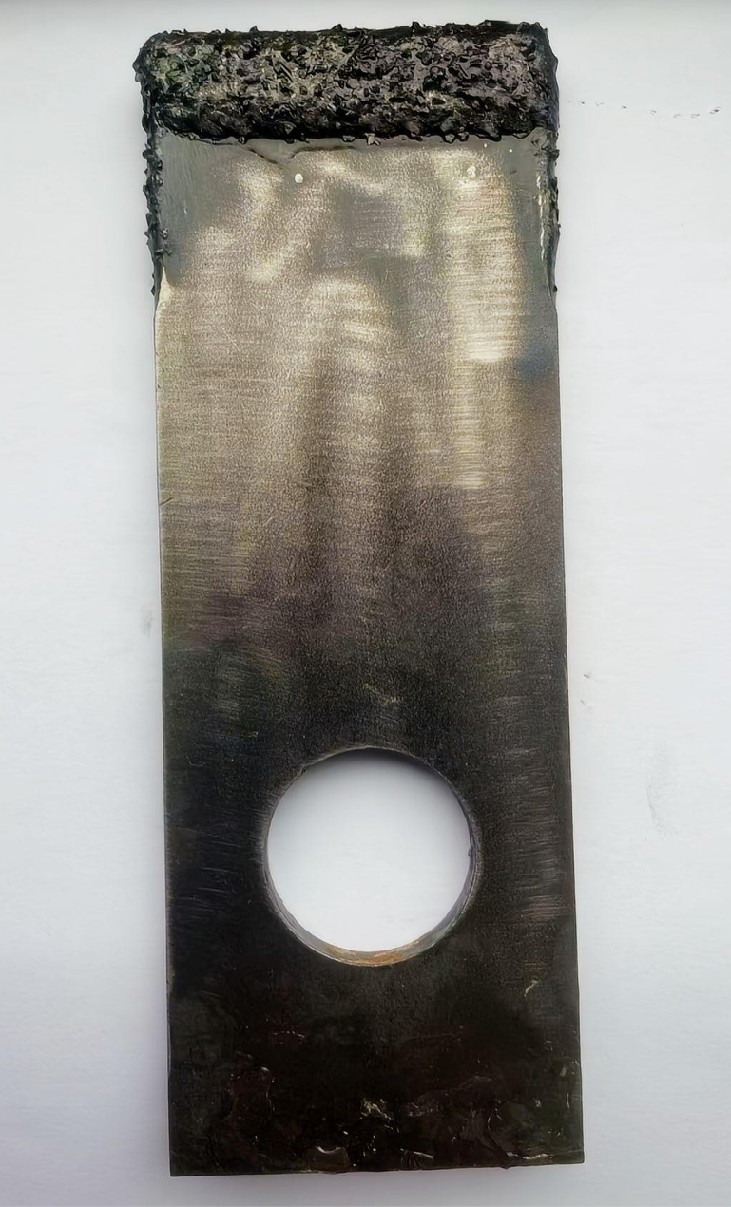 Flat overlay welding hammer plate4