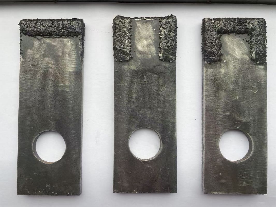 Flat overlay welding hammer plate5