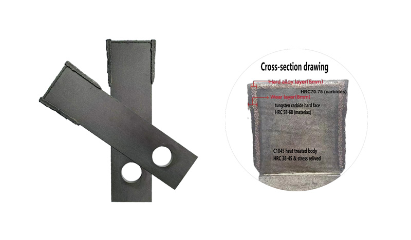 Tungsten Carbide Welding Hammer Blade-1