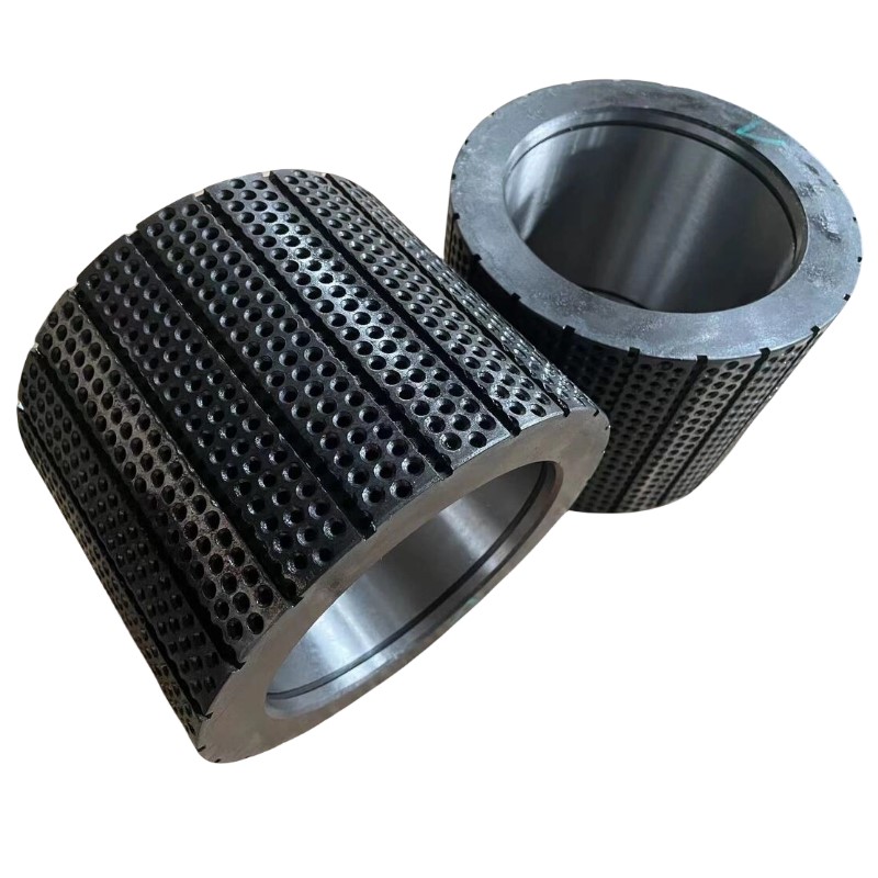 groove honeycomb roller shell