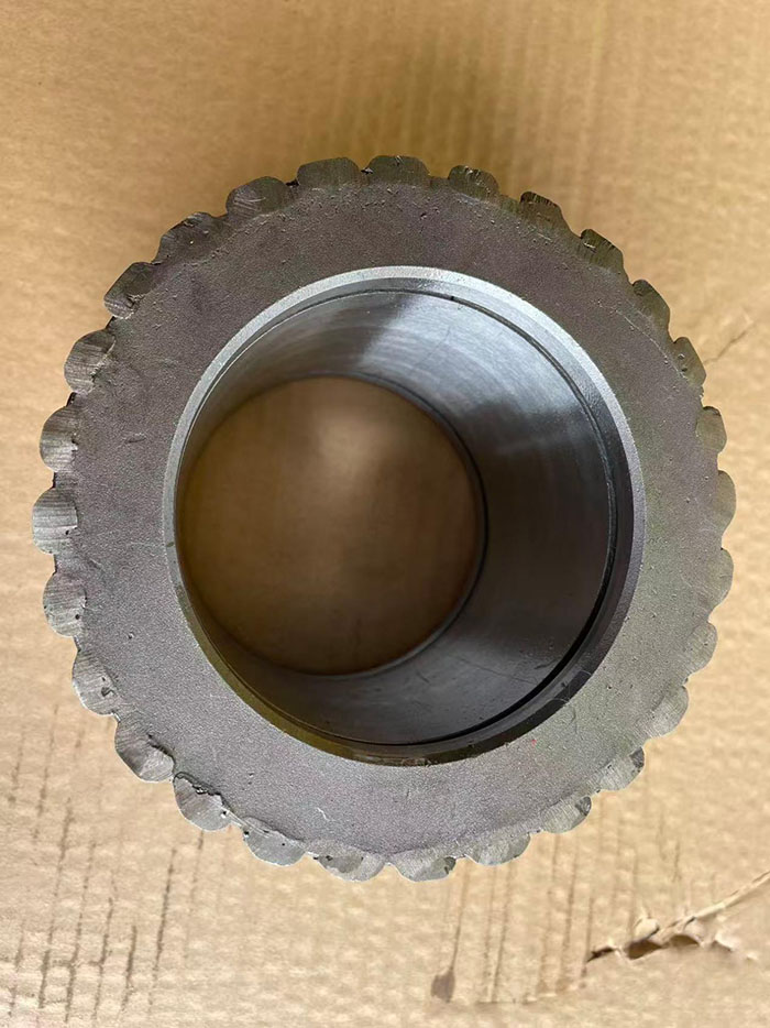 roller shell with open corrugated tungsten carbide5